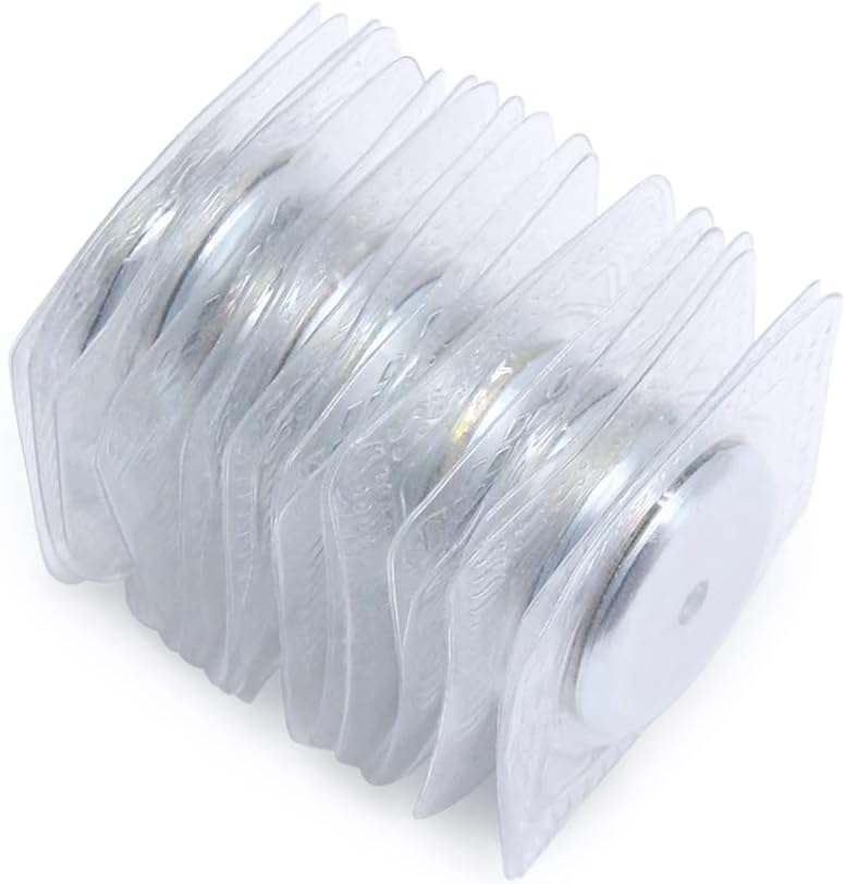 SEMINI Hidden Sew Magnetic Snap Invisible Hidden Sew in PVC Hidden Purse Closure for Fastener Handbag Cloth Clasp DIY Craft Sewing Tools - Image 4